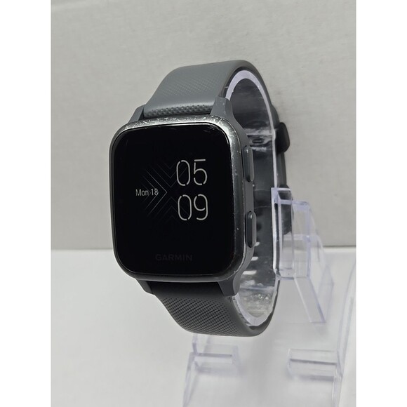 Garmin Venu SQ GPS Smartwatch 37mm Shadow Gray Silicone Band Pulse Ox 5 ATM Swim - Picture 2 of 12
